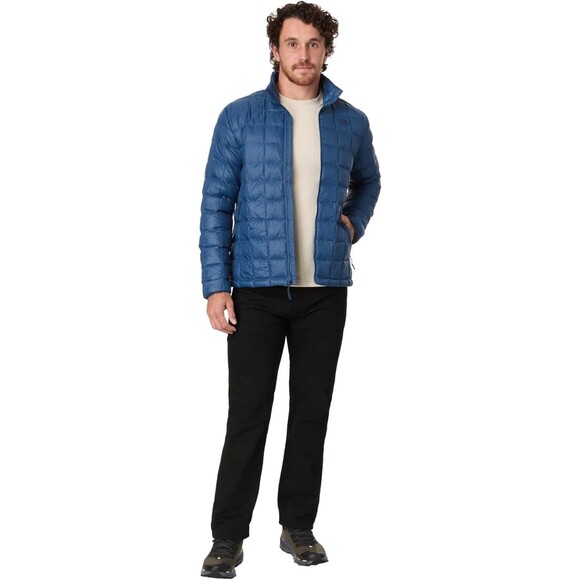 THE NORTH‎ FACE MEN'S THERMOBALL ECO QUILTED PACKABLE JACKET SHADY BLUE 5X NWT - Picture 3 of 13